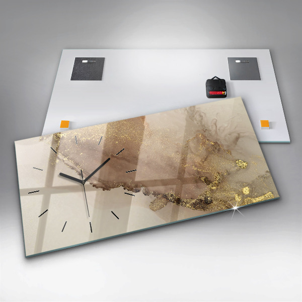 Horloge murale horizontale Art moderne