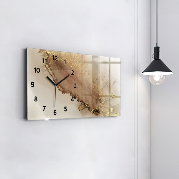 Horloge murale horizontale Art moderne