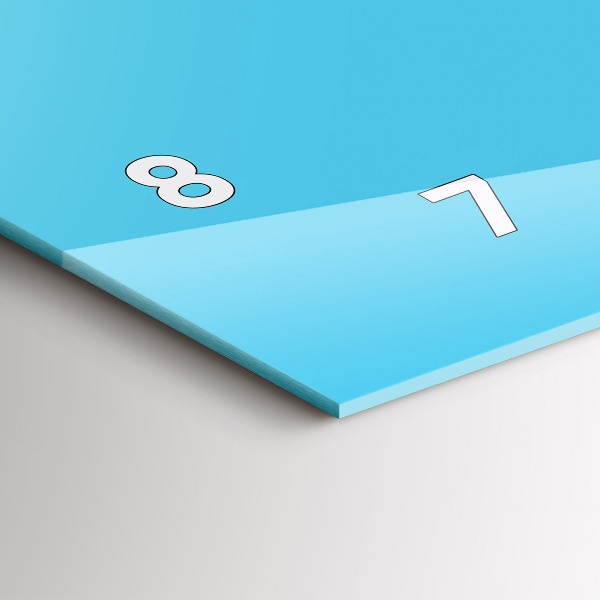 Horloge murale horizontale 'Dessin d''ampoule'