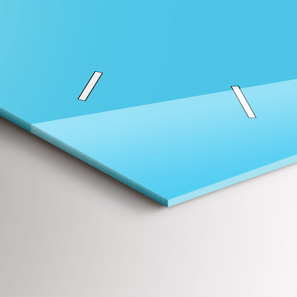 Horloge murale horizontale 'Dessin d''ampoule'