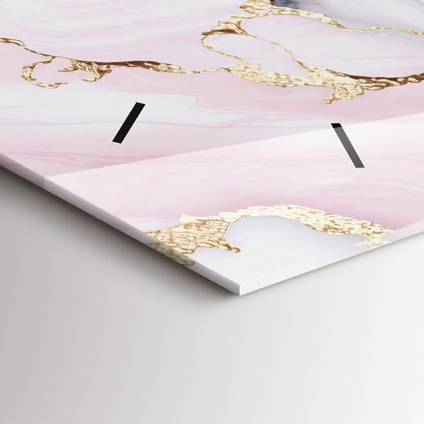 Horloge murale horizontale Marbre