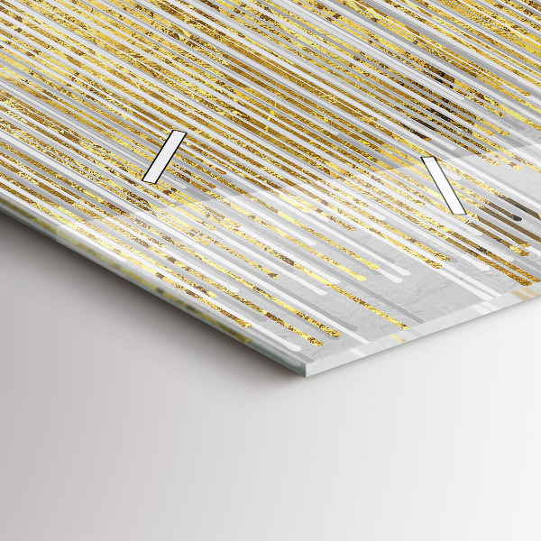 Horloge murale horizontale Motif décoratif