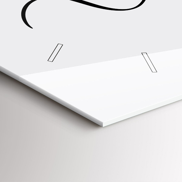 Horloge murale horizontale 'L''inscription Souvenirs'