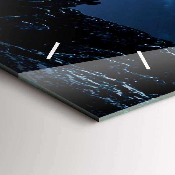 Horloge murale horizontale Grande Galaxie