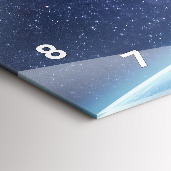 Horloge rectangulaire horizontale Astronaute