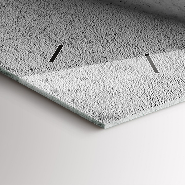 Horloge rectangulaire horizontale 'Triangles d''abstraction'