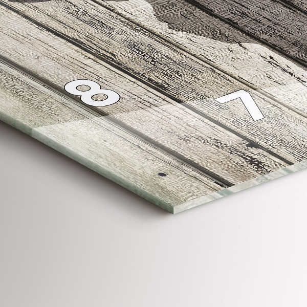 Horloge rectangulaire horizontale Cartes du monde