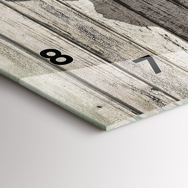 Horloge rectangulaire horizontale Cartes du monde