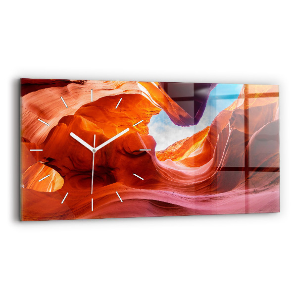 Horloge rectangulaire horizontale Canyon
