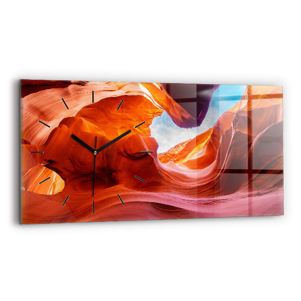 Horloge rectangulaire horizontale Canyon
