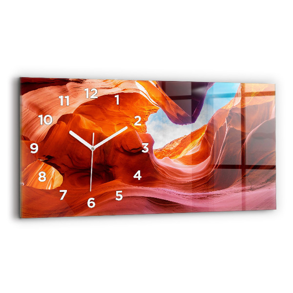 Horloge rectangulaire horizontale Canyon