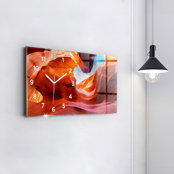 Horloge rectangulaire horizontale Canyon