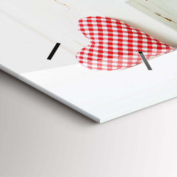 Horloge rectangulaire horizontale 'La maison de l''inscription'