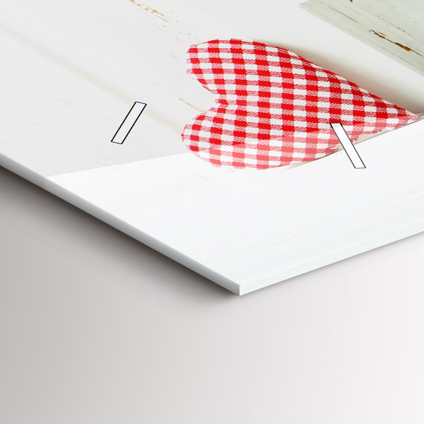 Horloge rectangulaire horizontale 'La maison de l''inscription'