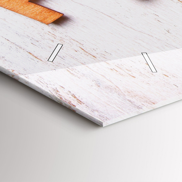 Horloge rectangulaire horizontale 'La famille d''inscriptions'