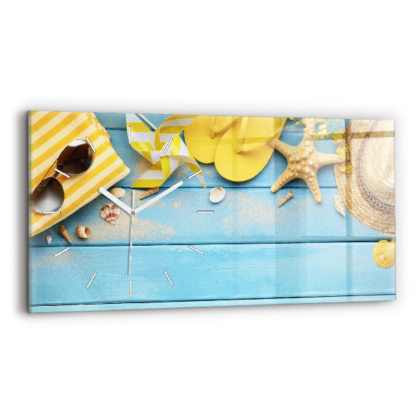 Horloge rectangulaire horizontale Accessoires de plage