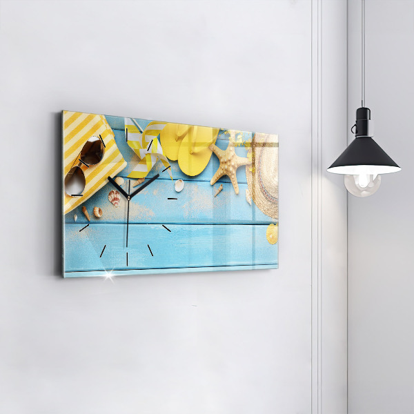 Horloge rectangulaire horizontale Accessoires de plage