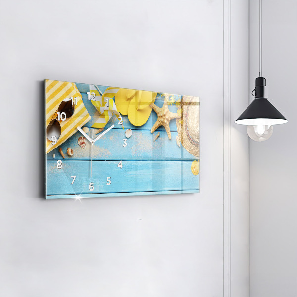 Horloge rectangulaire horizontale Accessoires de plage