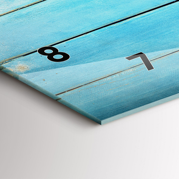 Horloge rectangulaire horizontale Accessoires de vacances