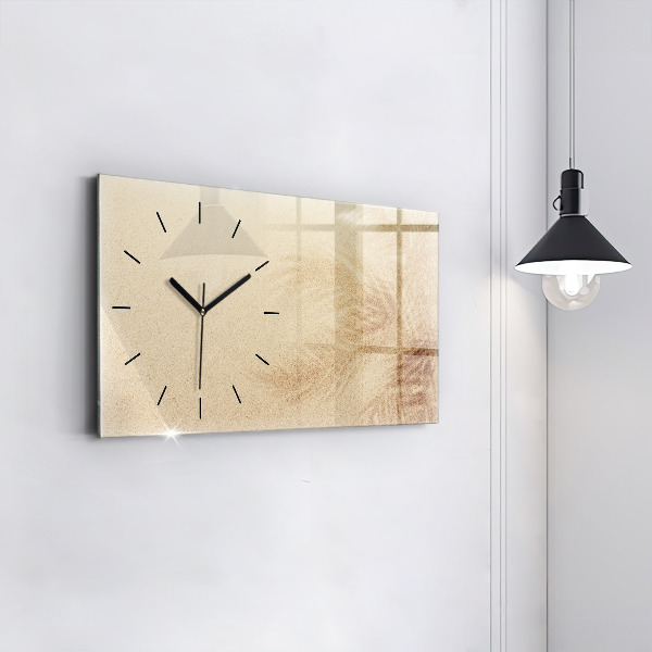 Horloge murale horizontale 'Accessoires d''été'