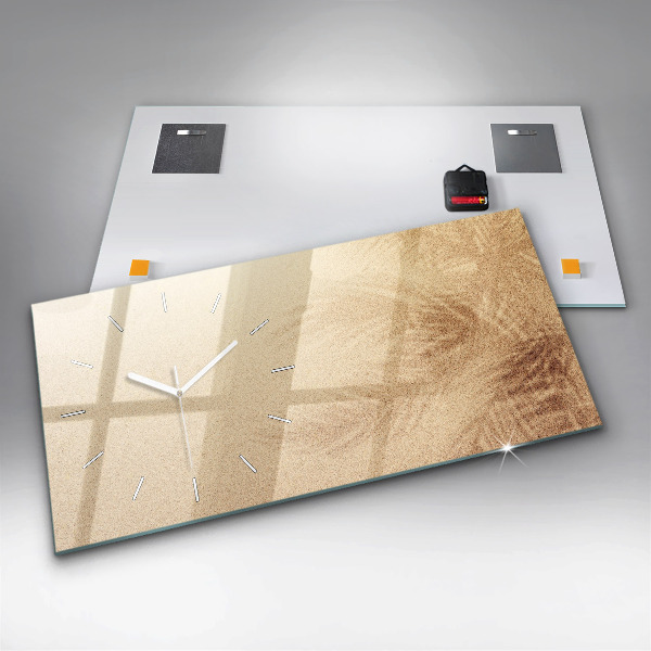 Horloge murale horizontale 'Accessoires d''été'