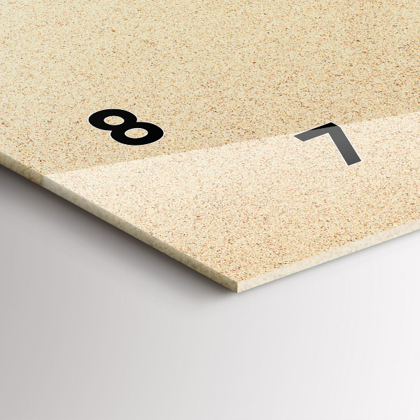 Horloge murale horizontale 'Accessoires d''été'