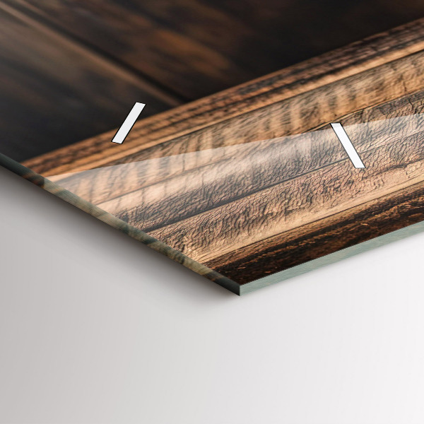 Horloge murale horizontale Une tasse de café