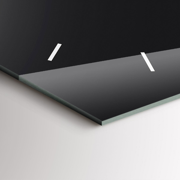 Horloge murale horizontale Phases de la lune et insectes