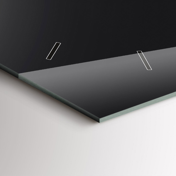 Horloge murale horizontale Phases de la lune