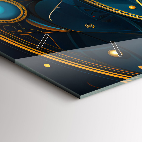 Horloge murale horizontale Horloge horoscope