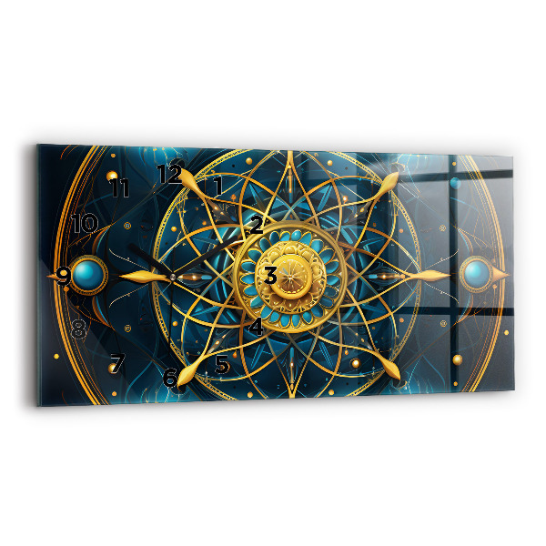 Horloge murale horizontale Horloge horoscope