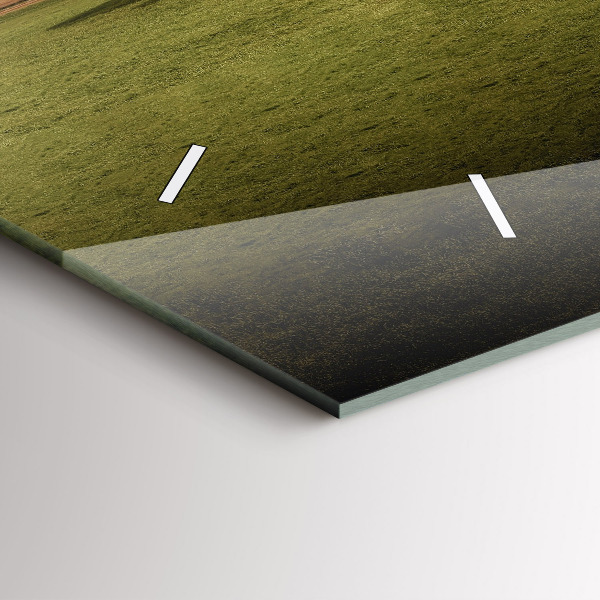 Horloge rectangulaire horizontale Nimbostratus de Stonehenge