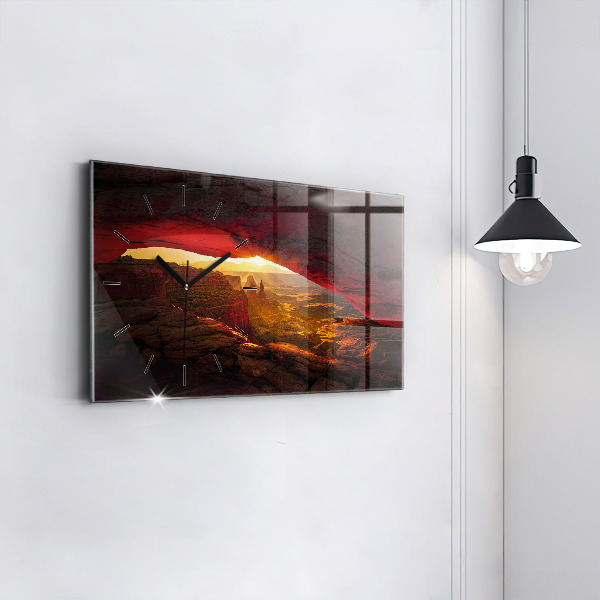 Horloge rectangulaire horizontale Grand Canyon Arizona