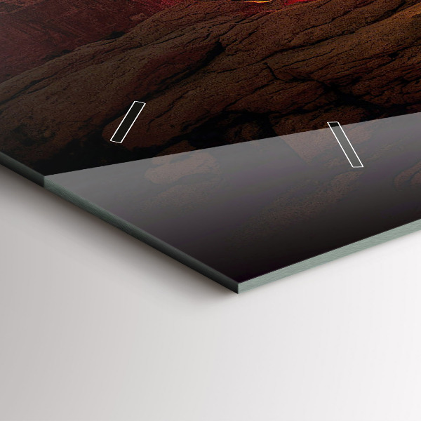 Horloge rectangulaire horizontale Grand Canyon Arizona