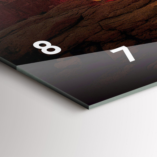 Horloge rectangulaire horizontale Grand Canyon Arizona