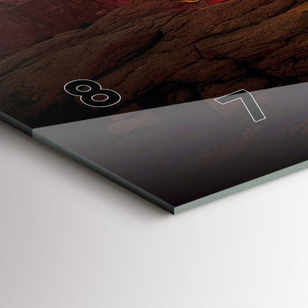 Horloge rectangulaire horizontale Grand Canyon Arizona