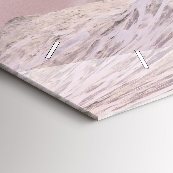 Horloge murale horizontale Surfeur à Hawaï