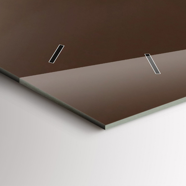 Horloge rectangulaire horizontale Quad dans le désert