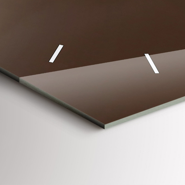 Horloge rectangulaire horizontale Quad dans le désert