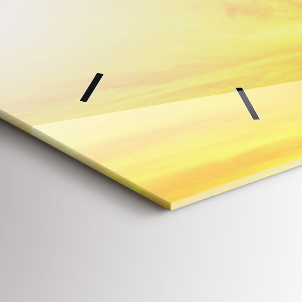 Horloge rectangulaire horizontale La Tour Eiffel à Paris