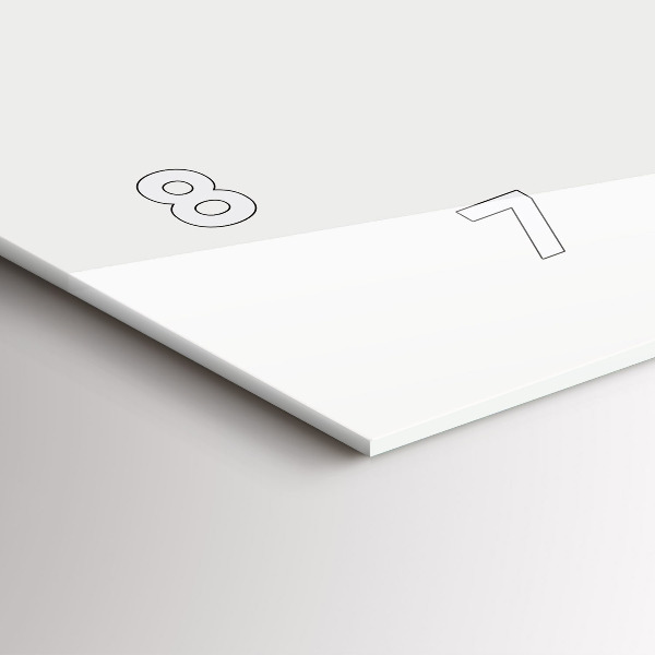 Horloge rectangulaire horizontale Dessin de course cycliste