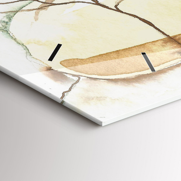 Horloge rectangulaire horizontale 'Portrait d''une femme'