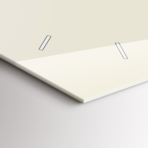 Horloge rectangulaire horizontale Homme avec une barbe et une pipe