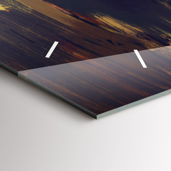 Horloge rectangulaire horizontale 'L''impressionnisme dans l''art Place du Marché'