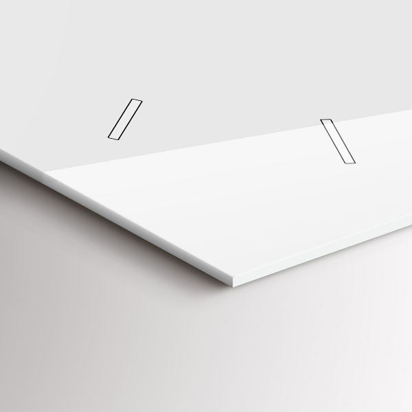 Horloge rectangulaire horizontale Ours de dessin animé