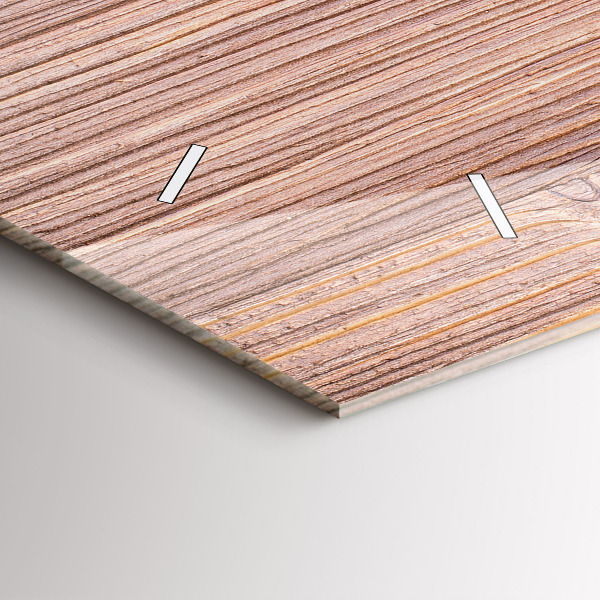 Horloge rectangulaire horizontale Poivrons