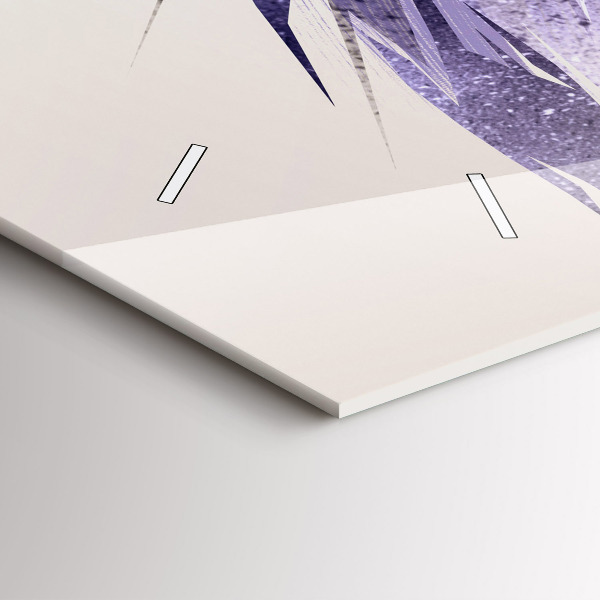 Horloge rectangulaire horizontale Oiseau de prédation