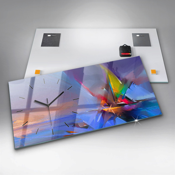 Horloge rectangulaire horizontale Paysage marin