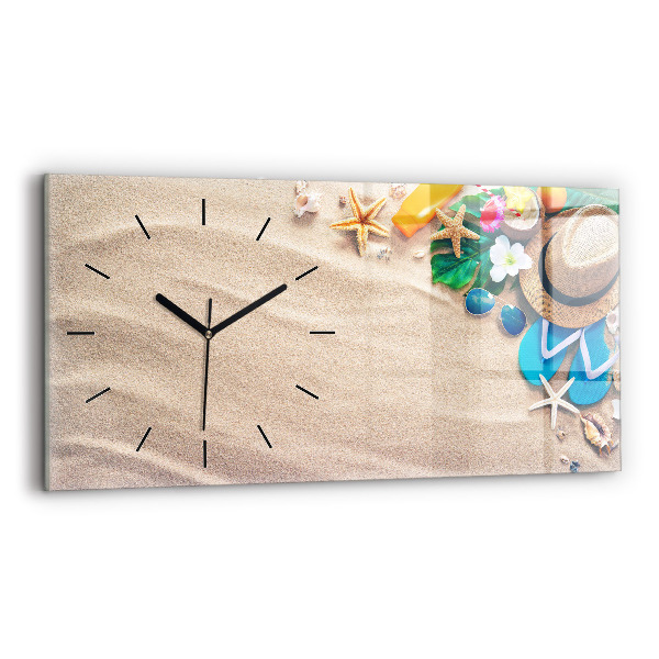 Horloge rectangulaire horizontale Accessoires de vacances
