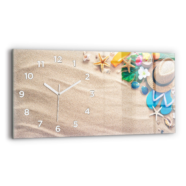 Horloge rectangulaire horizontale Accessoires de vacances